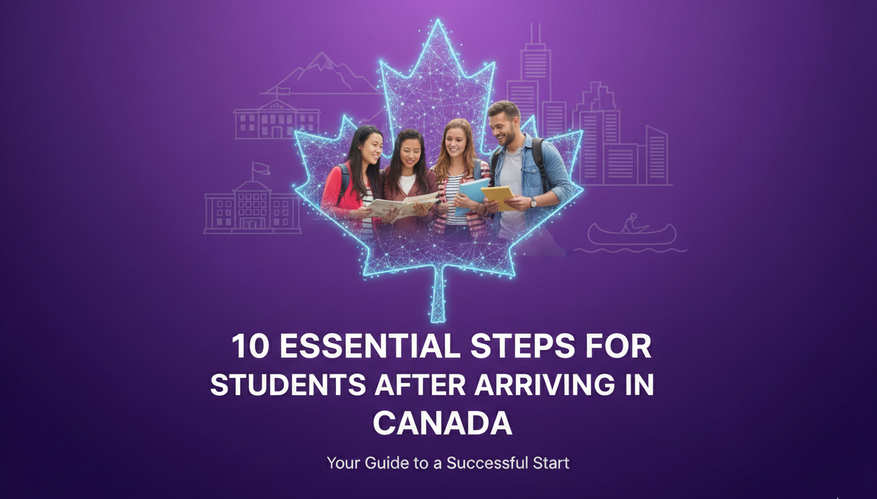 10 Essential Steps for Students After Arriving in Canada