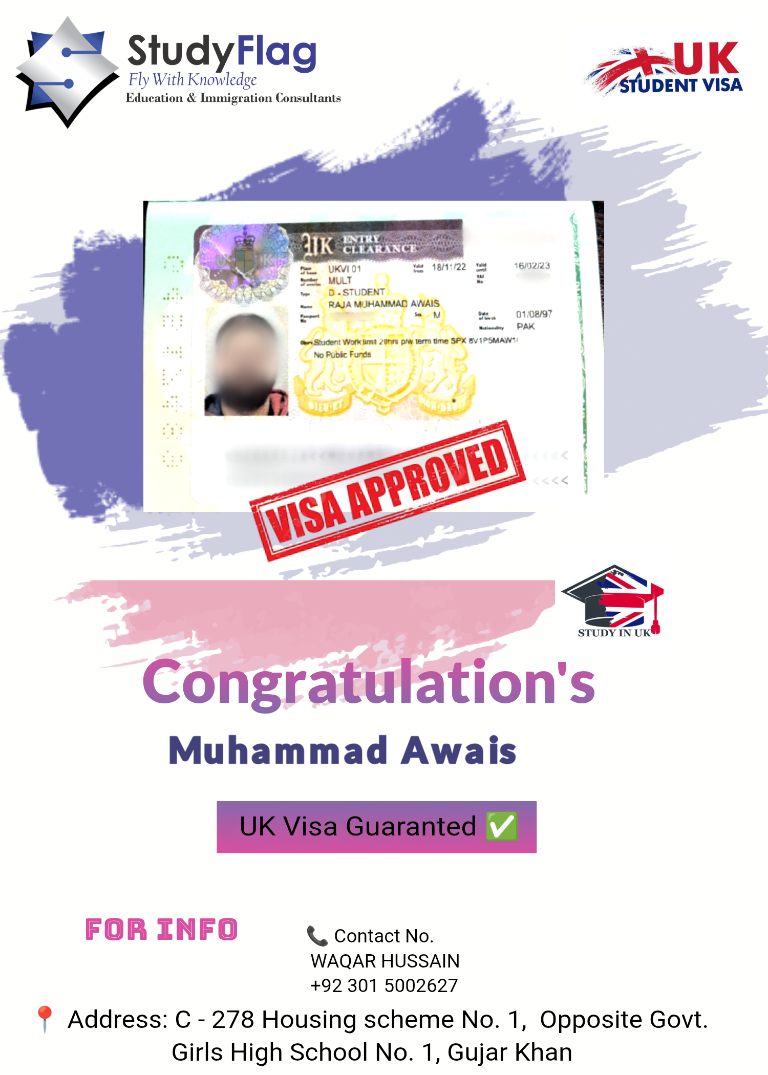 VISA GURANTED