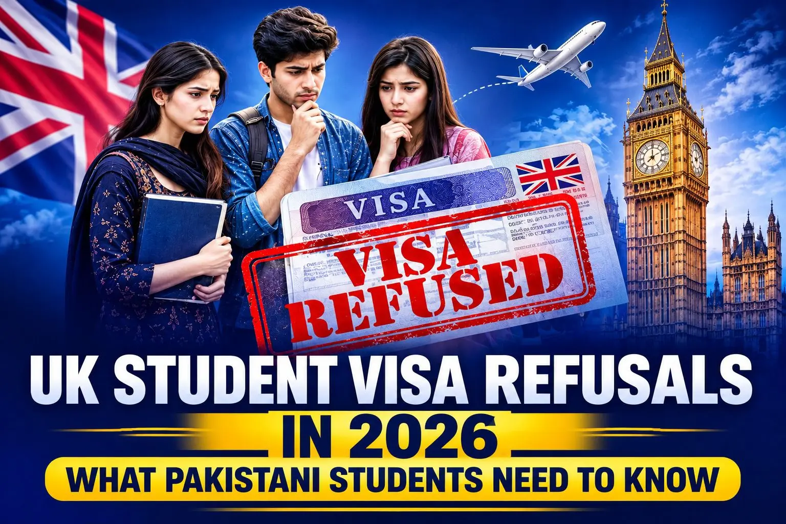 UK Student Visa Refusals in 2026: What Pakistani Students Need to Know
